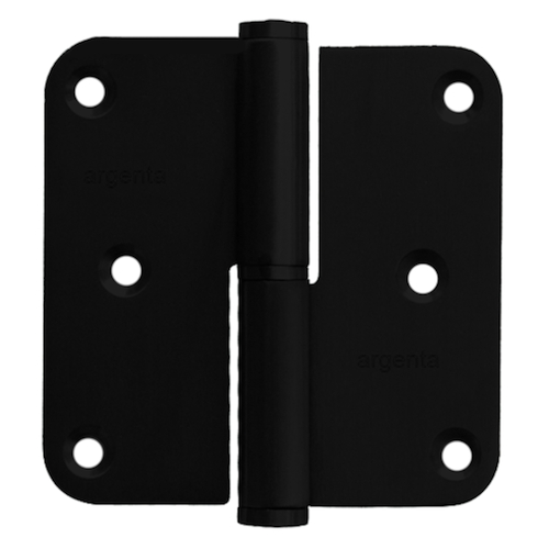 PAUMEL 80/80 AR TOE R9005MAT - Ø12mm - links - lem 2,5mm Productafbeelding BIGPIC L
