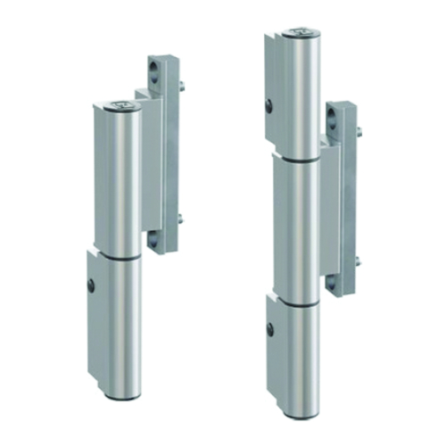 SCHARNIER KT-RKV HAHN 2-delig 90kg vr PVC Ø18mm - BRUTE - voet 24mm - beslaggr 16-3,5mm Productafbeelding BIGPIC L