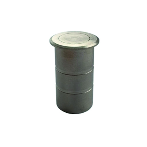 STEENHULS 401 verchroomd intØ9mm - extØ13mm - kraagØ17mm - H37,5mm - dicht Productafbeelding BIGPIC L