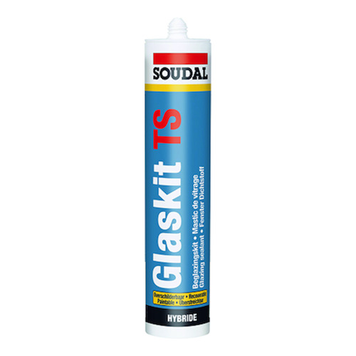 BEGLAZINGSKIT SOUDAL TS 290ml-zwart-overschilderbaar Productafbeelding BIGPIC L