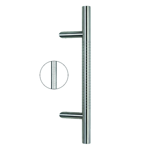 DEURGREEP TG 11.ER.GS.45° TT-schuin gef greenteQ Ø32 - as560/TL800/108 - incl bev - inox Productafbeelding BIGPIC L