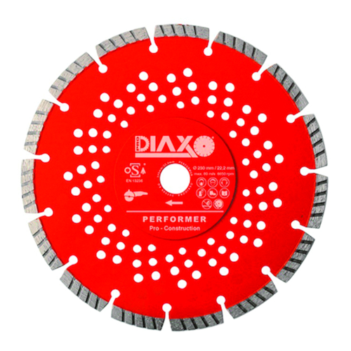 DIAMANTSCHIJF TURBO Ø125mm - gewapend beton - klinkers - bakst - argex Productafbeelding BIGPIC L