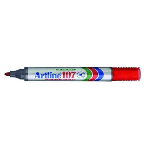 MARKEERSTIFT EK 107 schrijfpunt Ø1,5mm - rood Productafbeelding BIGPIC L