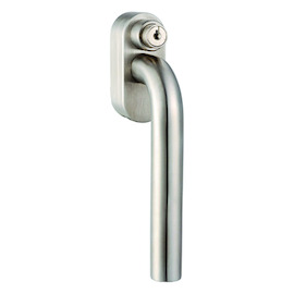 RAAMGREEP FG62.S.ER L-afgerond afsluitb greenteQ 90° - Ø20mm - stift 7x37mm -inox-incl bev M5x45mm Productafbeelding