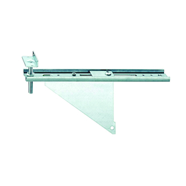 MONTAGESTEUN ONDER RAAM JB-DK100-130/10 L253x2,5mm overst100-130mm-verstelwkhk max30mm-beton-280-160k Productafbeelding