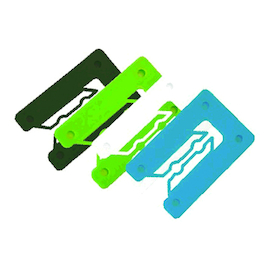 AFSTANDHOUDER FIX groen - 77x48x5mm - stapelbaar Productafbeelding
