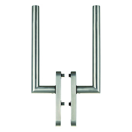 HEFSCHUIFGREEP DUBBEL HSTG 61.ER greenteQ 180° - Ø22mm - L-gelast - PZ - inox - excl bev Productafbeelding