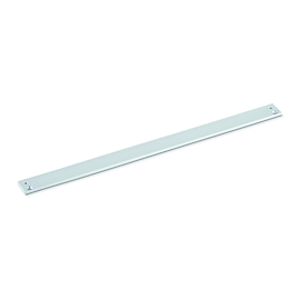MONTAGEPLAAT vr GLIJARM GEZE zilver - BG - Ecline-T-stop-EFS Productafbeelding