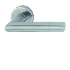 DEURKRUKGN 1400Z/42KV L-gelast AMSTERDAM excl sleutelplaat - snelstift - dd37-42mm - inox Productafbeelding