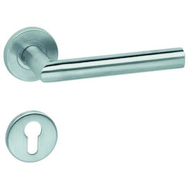 DEURKRUKGN Qtec L-gelast PZ - Ø19mm - dd39-52mm - veer - inox -staal onderc Productafbeelding