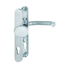 *DEURKRUKWISSELGN KRUK/KNOP PARIS 138Z E86G 92PZ-H250xB35xD10mm-dd67-72mm-snelstift-inox-SKG** Productafbeelding