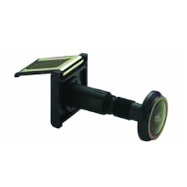 DEURSPIOEN MET AFDEKKLEP 200° - dd23-100mm - Ø13mm - zwart Productafbeelding