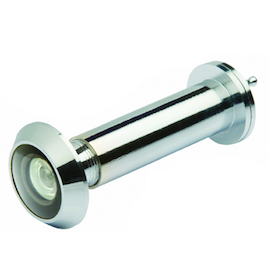 DEURSPIOEN MET AFDEKKLEP 200° - dd35-55mm - Ø14mm - zwart - RF30' Productafbeelding