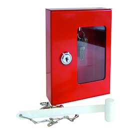 NOODSLEUTELKAST met hamer H160xB120xD40mm Productafbeelding