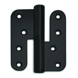 PAUMEL 100/86 AR OPEN Qtec RF60' zwart mat - Ø16mm - links - slijtr 5mm-lemmer 3mm Productafbeelding