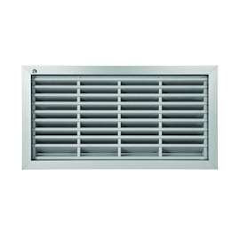 BRANDROOSTER 465/2 schuin lam met tegenkader RF60' L300xH200 - F1 - 138,05m³/h 2Pa Productafbeelding