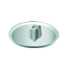 AFDEKKAP KOZIJNSCHROEF cyl kop R9016 wit - T30 Productafbeelding