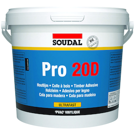 HOUTLIJM WIT D2 sneldrogend 5kg Productafbeelding
