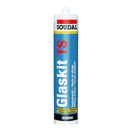 BEGLAZINGSKIT SOUDAL TS 290ml-wit-overschilderbaar Productafbeelding