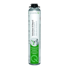 MONTAGESCHUIM 1K VARIO schroefdop greenteQ 750ml - elastisch - 3x flexi dan standaard - kl E Productafbeelding