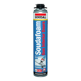 MONTAGESCHUIM 1K GUN INTERIOR DOORS schroefdop 750ml - champagne - low expansion - binnendeuren Productafbeelding