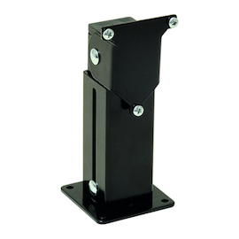 MONTAGESTEUN 01740 vr DEURMAGNEET 19001 140-220mm - vloer/wand - zwart Productafbeelding