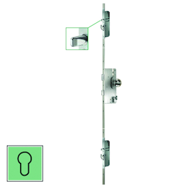 MEERPUNTSLOT BS2600SL 2ZW+2PN F16/35/92/8/2170mm - B298 - zilver - SKG2 Productafbeelding