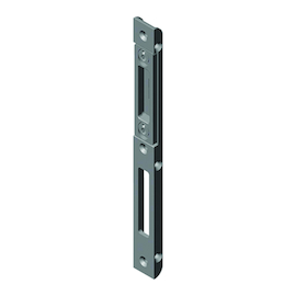 SCHOOTPLAAT SFW 19-504V/31-A hout 4mm -as9mm -falz18mm - L/R - regelb - zilver Productafbeelding