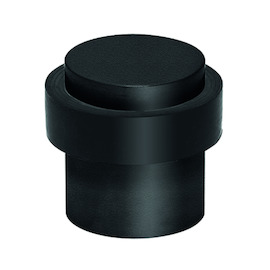 VLOERBUFFER 02004/BL Ø30mm H40mm - zwart structuur - incl bevestiging Productafbeelding