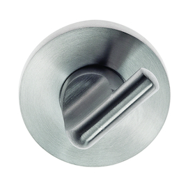 SLEUTELPLAAT ROND ROOD/WIT TL0153 KLASSE 3 WC - Ø53x6mm - knop 37mm - inox - dd35-44mm Productafbeelding