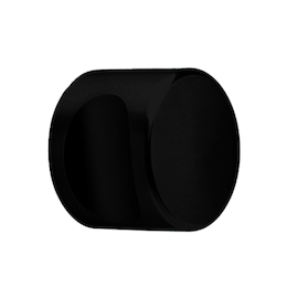 DEURTOP CILINDER VAST TL0401 stand alone zwart mat - Ø50 - H40mm - incl bev Productafbeelding