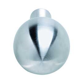 DEURTOP BOL VAST stand alone INOX dd3-59mm-Ø67-H95mm -AN axentix nr110 - FR DB2143IN Productafbeelding