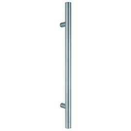 DEURGREEP TT-recht Ø30mm - as500mm - TL700mm - H80mm - inox Productafbeelding