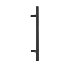 DEURGREEP TT-SCHUIN 45° Ø30mm - as 1000mm - TL 1200mm - R9005 fijnstruct Productafbeelding