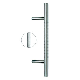 DEURGREEP TG 11.ER.GS.45° TT-schuin gef greenteQ Ø32 - as560/TL800/108 - incl bev - inox Productafbeelding