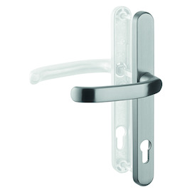DEURKRUKGN DG28.S216.ER.SS.IN interieur greenteQ 92PZ - H243xB28xD12mm - inox Productafbeelding