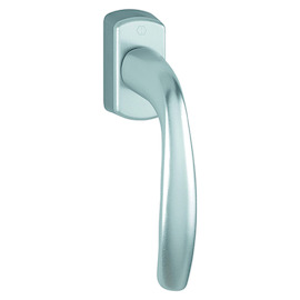 RAAMGREEP NEWYORK SECUSTIK + VARIOFIT 90° - stift 7x32-42mm - F9016 - incl.bev Productafbeelding