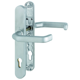 DEURKRUKGN LIVERPOOL 1313G/3357N 92PZ-stift Ø8mm- H249xB35xD10mm - inox - dd67-72mm Productafbeelding