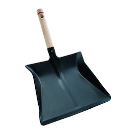 VUILBLIK ZWART METAAL handvat hout - 230x220mm Productafbeelding