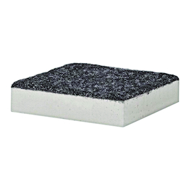 TRANSPORTBESCHERMING XPS greenteQ styrodur C +vilt - 48x48x10+2mm Productafbeelding