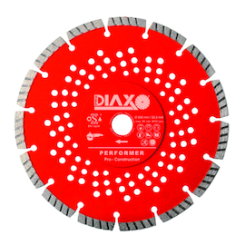 DIAMANTSCHIJF TURBO Ø125mm - gewapend beton - klinkers - bakst - argex Productafbeelding