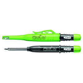 BOUWSTIFT GRAPHITE DRY met geïntegreerde scherper-voor diep gat markering Productafbeelding