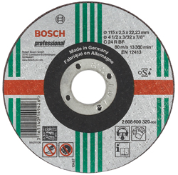 SLIJPSCHIJF vr INOX BOSCH Ø125x1mm Productafbeelding BIGSKZ L