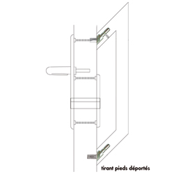 KIT-FIX GREEP/KRUK op PLAAT 92PZ - dd70mm - schuine voet Productafbeelding BIGSKZ L