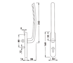 DRAAIHANDVAT DUBBEL TOKYO PZ - F1 - dd. 65-75 Productafbeelding BIGSKZ L