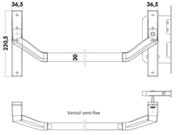 ANTIPANIEKGN PHA2500VB inbouw Din R - 65E - vpl 24mm Productafbeelding BIGSKZ L