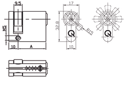 HALVE PROFIELCILINDER greenteQ 70MM - 10/60 - VS - 3 sleutels Productafbeelding BIGSKZ L
