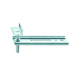 MONTAGESTEUN ONDER RAAM JB-DK100/10     L188x2,5mm oversteek5-100mm-verstelwkhk max30mm-beton-135-50k Productafbeelding
