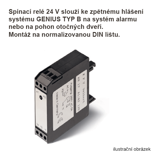 KFV trafo FZ-KR-24/X  spínací relé 24V  ZEM KR-AK-24V-HU fotografie výrobku BIGPIC L