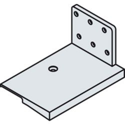 BKV držák univ.70-80mm šedý product photo BIGPIC L